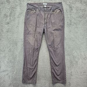 DKNY Pants Men Size‎ 33x30 Gray Straight Leg Casual Pant 5-Pocket